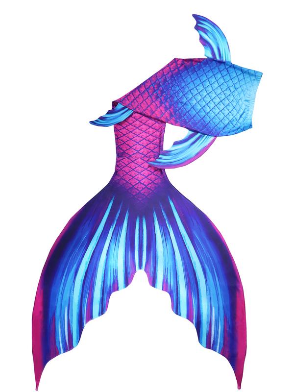 Mermaid Tail for Swimming for Women Men Adults Mermaid Swimsuit (No Monofin)