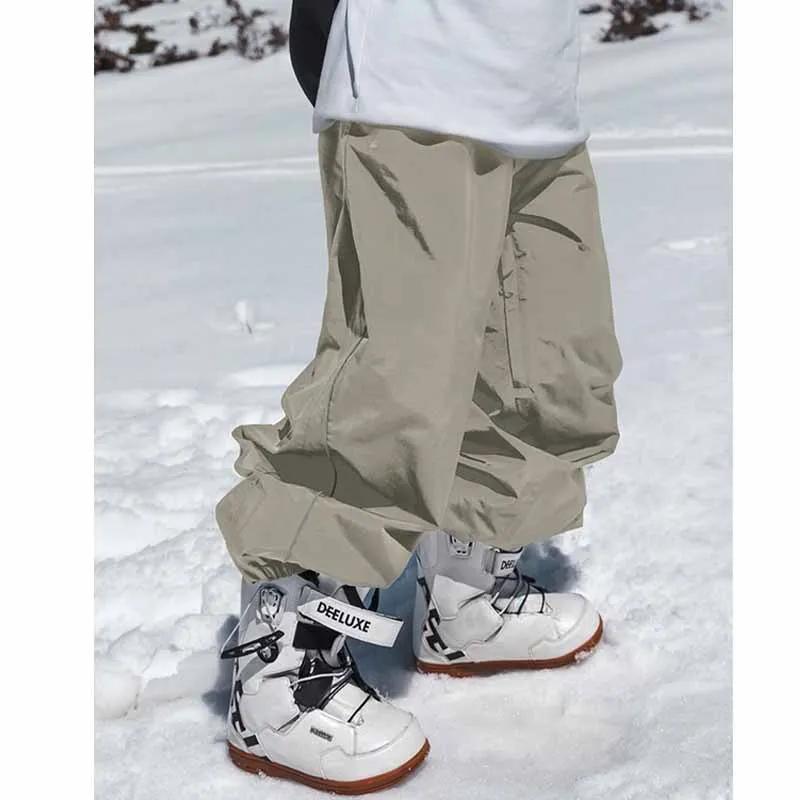 Harbin Northern Potato Ski Pants Men's Women's Style Single Board Windproof Waterproof Loose Fit Wear Resistant Board Pants