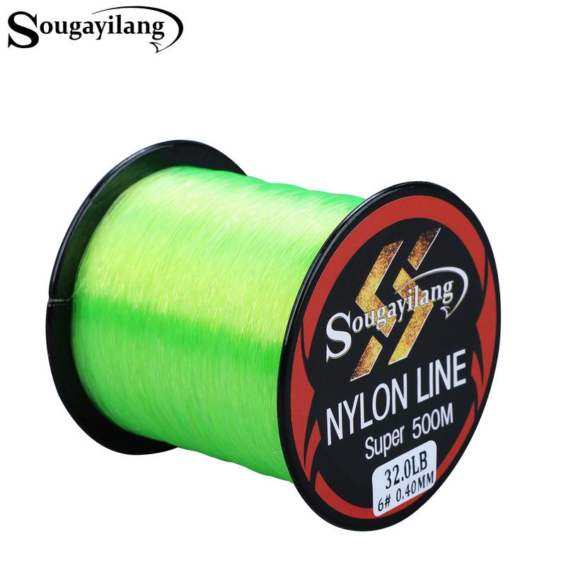 Abrasion Resistance Fishing Line, 1 Roll Sturdy Nylon Fishing Line, Professional Fishing Accessories for Outdoor, Flyfishing, Solocamping, picnicaesthetic