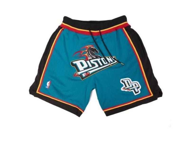 Basketball Shorts for Men High Quality- Sport Uniforms - Basketball Short-Just Don Retro Pistons High Quality Basketball shorts - Sport Uniforms - Basketball Short