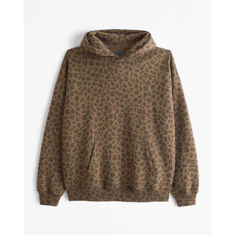 Abercrombie Leopard Hoodie-Abercrombie Cheetah Hoodie -Trendy Unisex OversizedPopover