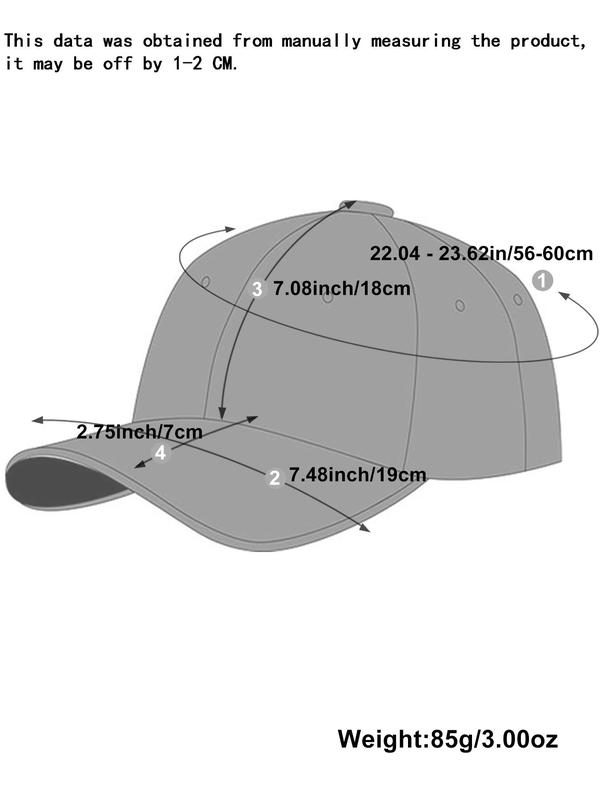 Leopard Embroidery Design Baseball Cap, Casual Outdoor Sports Hat for Men & Women, Adjustable Sun Protection Cap for Daily Wear