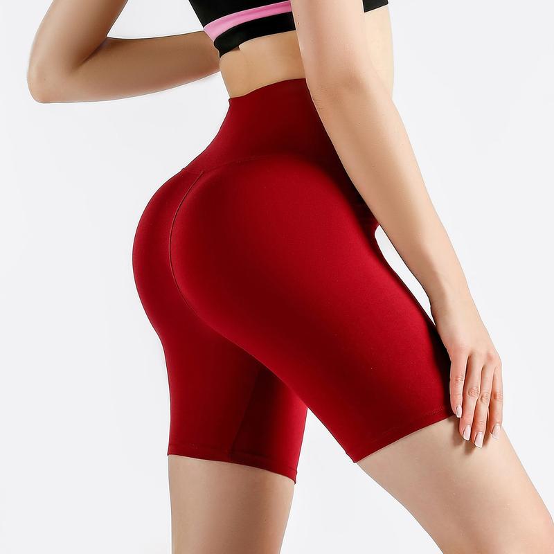 3Packs women's high waisted tummy-controlling sports shorts summer clothing 5-point pants light and breathable high elastic cycling running sports fitness yoga shorts 2024 summer sports outdoor clothing gym shorts yoga legging