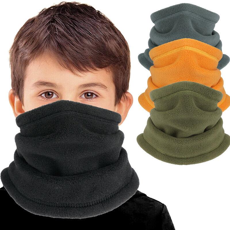 Winter Kids Neck Warmer Gaiter Face Mask for Outdoor Sports Skiing Cold Weather