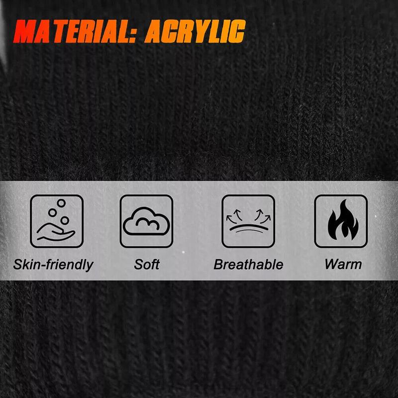 Heated Glove Liners for Men, Rechargeable Electric USB Heated Gloves, Winter Warm Glove Liners, Thin Gloves Riding Ski Snowboarding Hiking Cycling Hand Warmers