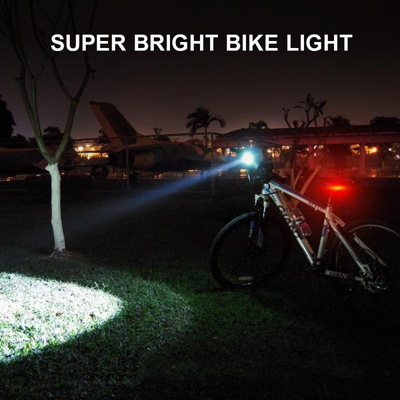 1000 Lumen USB Rechargeable Bike Light,4000mAh Battery with Power Bank Function,Super Bright Bicycle Front Headlight and Back Taillight,5 Light Modes,for Road Mountain Cycling