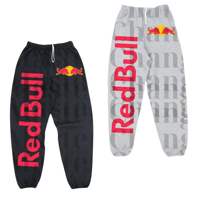 Red Bull Energy Logo Sweatpants, Energy Merch, Comfy western| Gift for Boyfriend & Girlfriend, Outfit For Women, Energy Drink Sweats