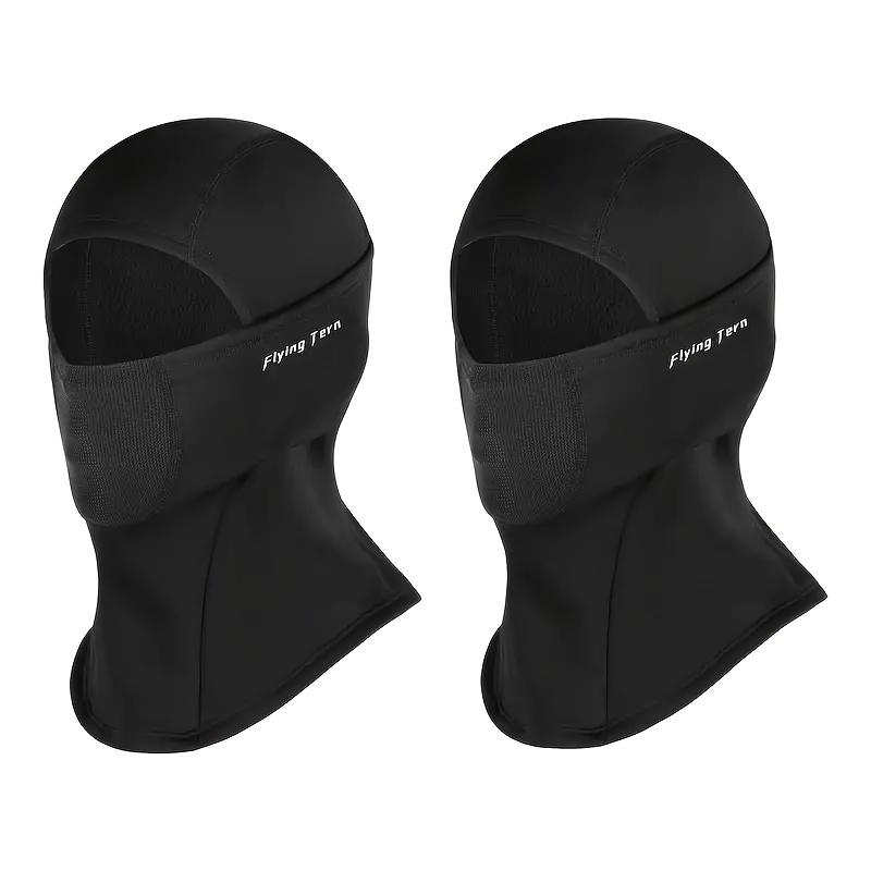 2PCS Thermal Fleece Balaclava Ski Mask - Windproof, Breathable, Warm, Moisture-Wicking Face Cover for Men and Women - Perfect for Outdoor Activities in Cold Weather