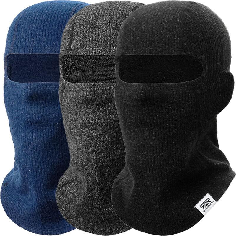 Balaclava Ski Mask Winter Windproof Thermal Knit Fleece Face Mask for Men Women