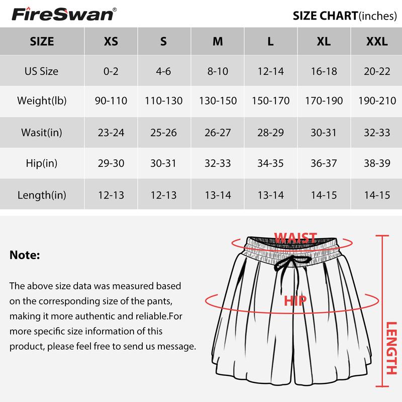 Fireswan Flowy Athletic Shorts for Women Butterfly Running Shorts with Pockets Gym Workout Yoga Tennis Spandex Preppy Skorts