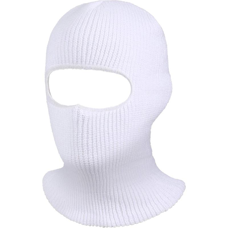 1 Hole Ski Mask Winter Knitted Balaclava Warm Full  Mask Cover Windproof  Mask for Men Women  Outdoor