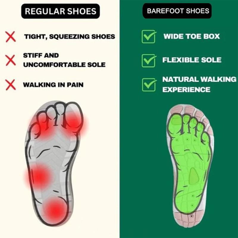 Grounding Shoes with Copper Barefoot Shoes Women Men, Outdoor Waterproof Hike Footwear Healthy Non-Slip Flexible