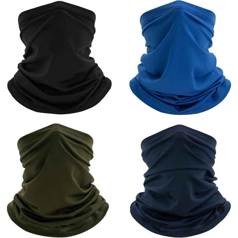 Neck Gaiter Bandana Face Mask: Cooling Gator Mask Breathable Face Cover Ski Neck Scarf Protection from Dust Sun for Men Women