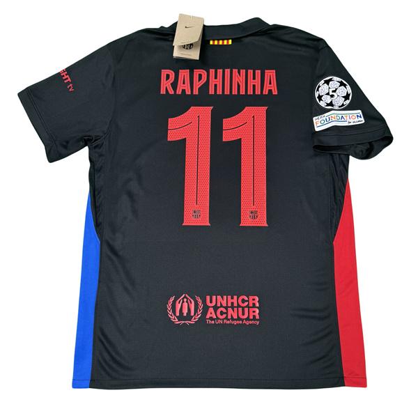 NIKE 2425 FC Barcelona Away black and red Short Sleeve Top No.9 Robert Lewandowski Retro 125th Anniversary Special Edition Soccer Jerseys Quick Drying