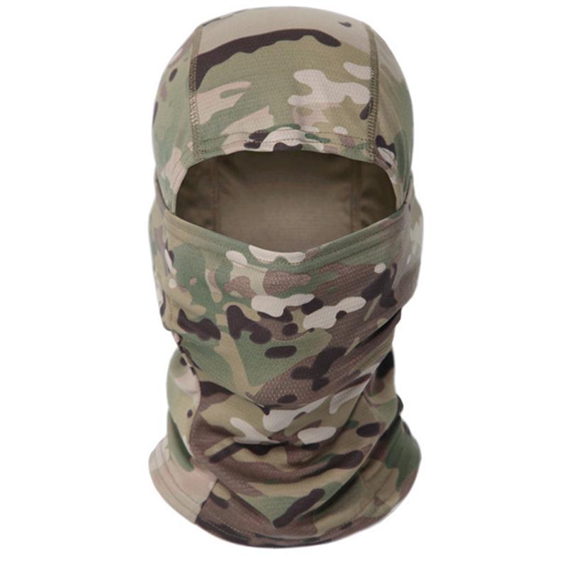 5PCS Camouflage Balaclava Face Ski Mask Set for Cold Weather,Head Protection Outdoor Sports Hat for Men & Women