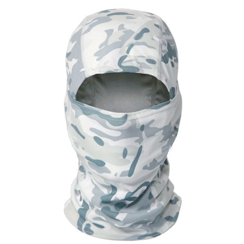 5PCS Camouflage Balaclava Face Ski Mask Set for Cold Weather,Head Protection Outdoor Sports Hat for Men & Women