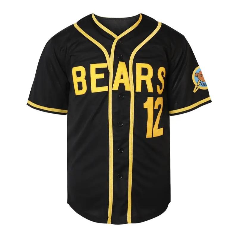 Bad News Bears #12 Tanner Boyle Movie 1976 Chico's Bail Bonds Baseball Jersey