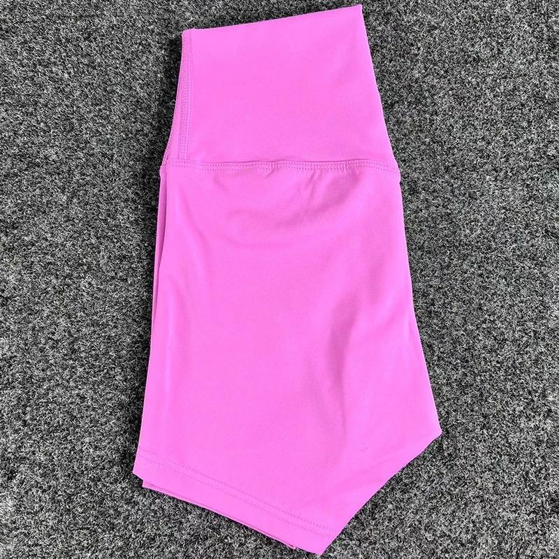 Women's Sports High Waist Yoga Shorts Fitness Running Cycling Quick Drying Breathable Women's Fitness Bottom 3 Point Yoga Shorts