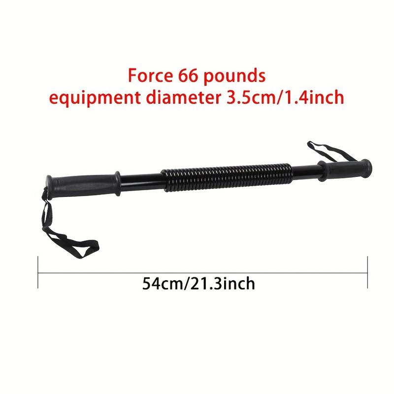 66 Lbs Two-Headed Arm Strength Training Stick, Arm Exercise Device for Muscle Enlargement