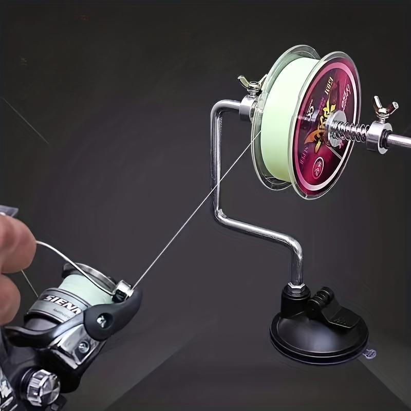 1pc Aluminum Alloy Fishing Line Winder, Outdoor Fishing Reel Winding Spooler