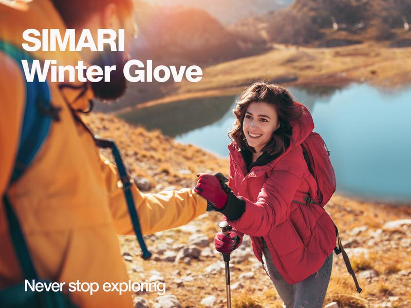 SIMARI Winter Gloves Women Men Ski Gloves Liners Thermal Warm Touch Screen, Perfect for Cycling, Running, Driving, Hiking, Walking, Texting, Freezer Work, Gardening, and Daily Activities 102 winter gloves full finger