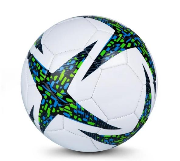 Blue Size 4 Soccer Ball - Perfect for Outdoor Play