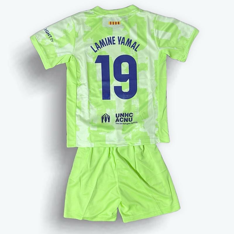 Soccer Jersey  Youth Sizes  Lamine Yamal 19