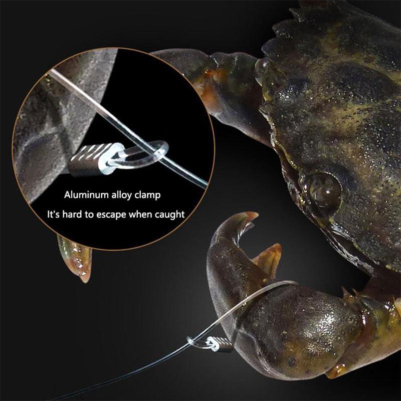 Crab Shaped Fishing Lure, Reusable Sea Crab Bait Cover, Fishing Accessories for Outdoor Fishing