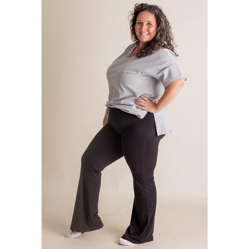 Feel So Good Yoga Pants - CURVY Super Soft Womenswear