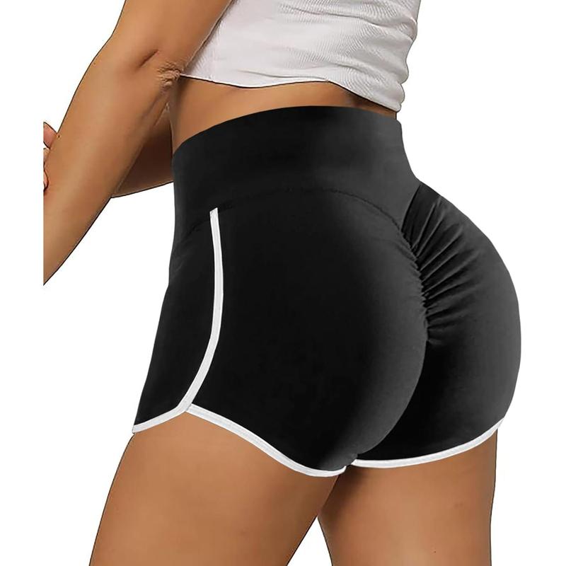 Women's Workout Shorts Scrunch Booty Gym Yoga Pants Middle High Waist Butt Lifting Sports Leggings