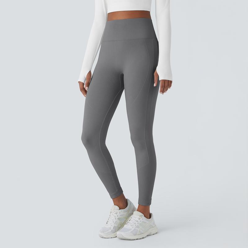 Halara Seamless Flow High Waisted Tummy Control Butt Lifting 7 8 Yoga Leggings